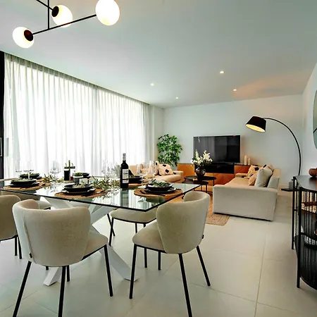 公寓 Mara's Higueron West - Mediterranean Style - & Golf - Large Sunny Terrace *