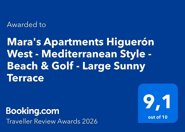 Lejlighed Mara's Higueron West - Mediterranean Style - & Golf - Large Sunny Terrace *